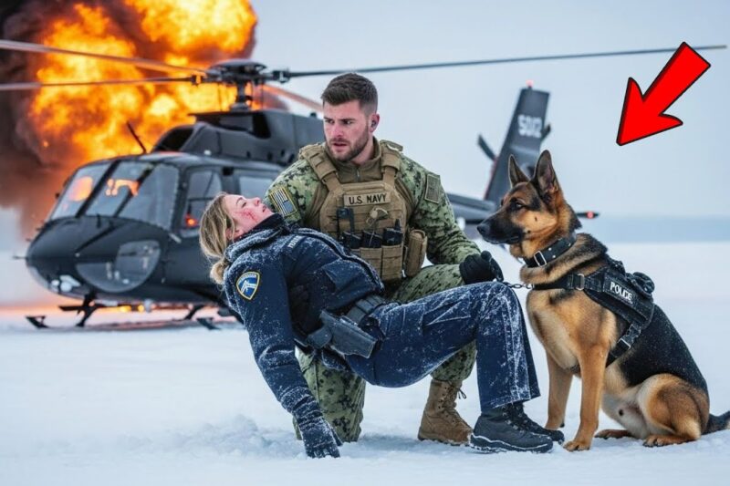 They Tried to Erase Her in the Blizzard — Until a Navy SEAL and His Dog Heard Something Wrong 