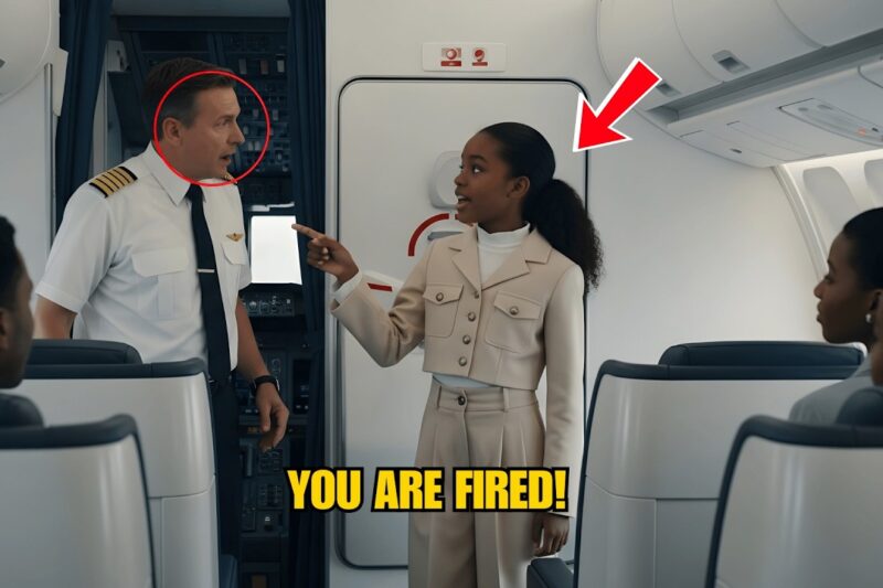 Multi-billionaire 9-year-old Black girl demands a new pilot after overhearing racist comments abo…