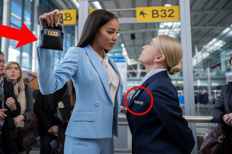 Gate Agent Calls Security on Black Woman — Seconds Later, Her FAA Badge Silences the Terminal
