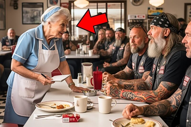 An old woman Says To The Hells Angels: “Hello Sir, My daughter Has a Tattoo Just Like Yours” — what?