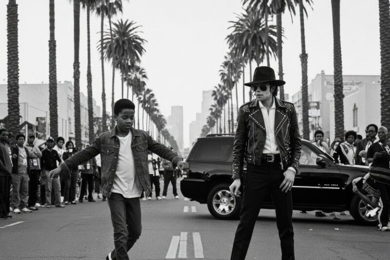 Street Kid Dancing ‘Smooth Criminal’ When Suddenly Michael Jackson Showed Up