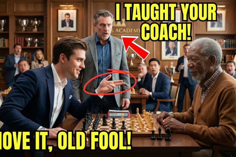 Billionaire’s Son Mocks the ‘Old Fool’ — Then the Old Man Says 7 Words and His Coach Goes Pale… –