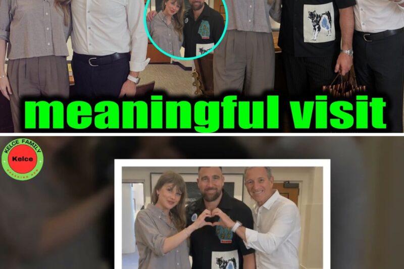 The Billion-Dollar Alliance: Taylor Swift and Travis Kelce Ignite Global Speculation with High-Stakes Disney Office Visit to CEO Robert Iger Ahead of Historic Music Project Release