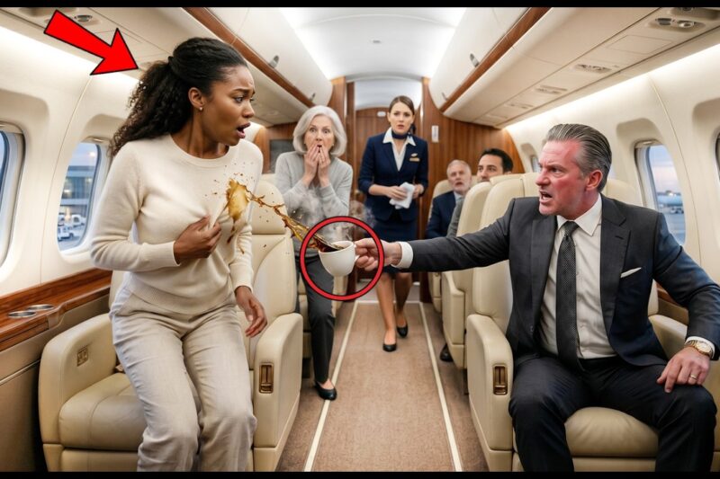 Man Pours Coffee on Black Girl Mid Flight, Then Her Father, The Airline CEO, Arrives!
