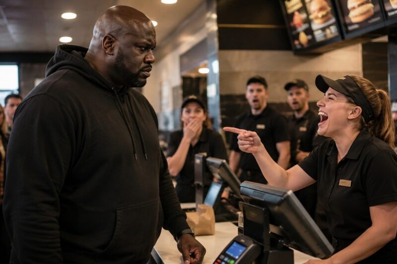 Cashier Laughed At Big Shaq’s Order — She Had No Idea He Owned The Entire Chain 