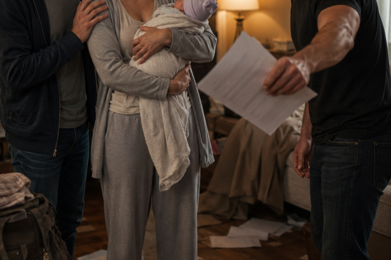 My Husband’s Ex Lied and Told Him I Cheated With My Stepbrother, Claiming Our Baby Wasn’t His — He Believed Her, Called Me a Betrayer, and Walked Away While I Raised Our Child Alone Through Shame, Divorce, and Years of Silence; But When the Truth Finally Came Out and He Returned Demanding to Be a Father Again, He Never Expected the Bad News Waiting at My Door, the Secret My Child Already Knew, and the Choice I Made Long Before He Decided We Were Worth Coming Back To