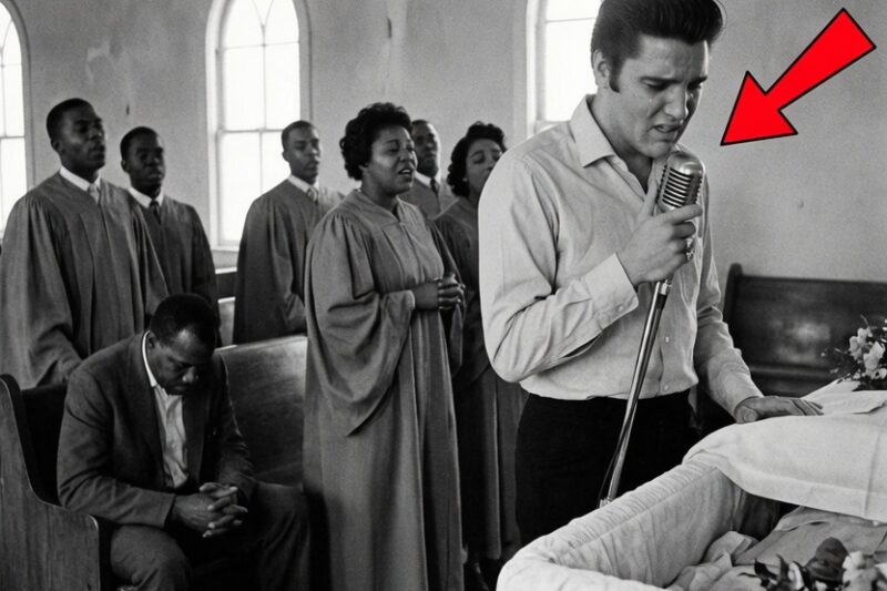 Elvis Sang GOSPEL at His Mother’s Funeral — His Voice Cracked… Then EVERYTHING CHANGED
