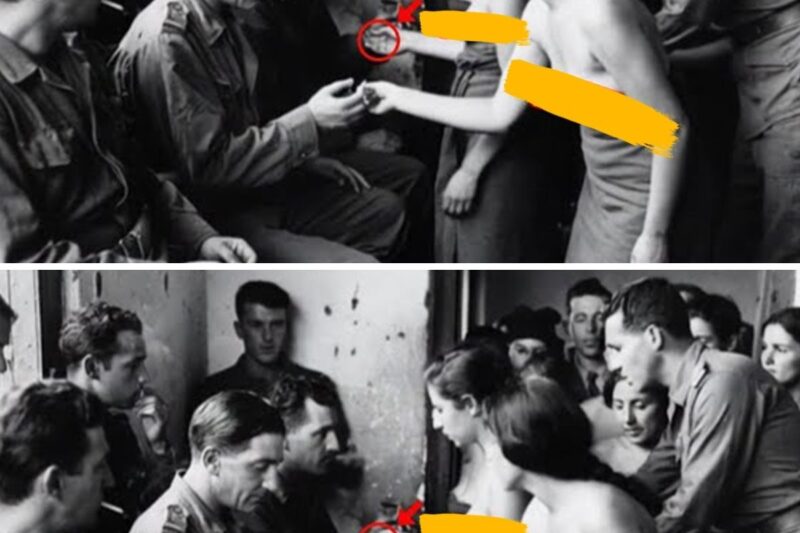What did the German soldiers do after they separated a French soldier from their captivity…