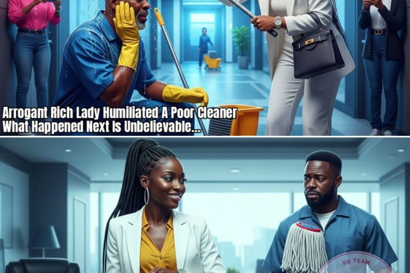 Arrogant Rich Lady Humiliated A Poor Cleaner | He Taught Her The Lesson Of Her Life