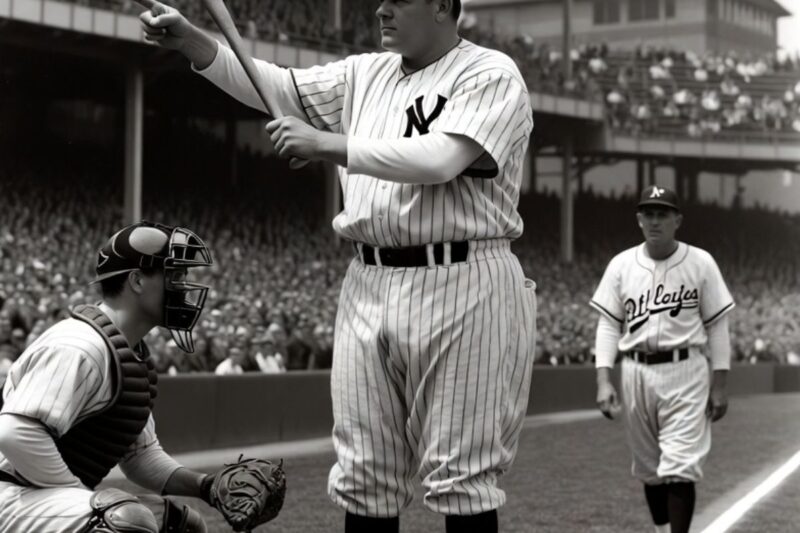 “Babe Ruth Hit The Dirt, Pitcher Laughed — Next At-Bat He Made History” 