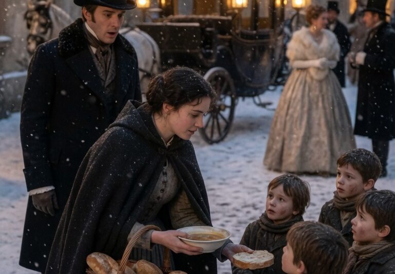 For Three Winters, She Secretly Fed the City’s Orphans — Then a Duke Chose Her Instead of the Season’s Belle