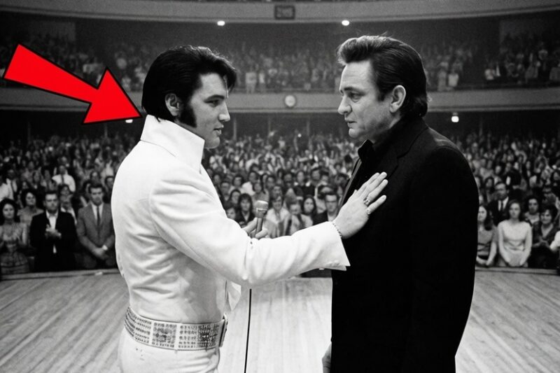 Johnny Cash DARED Elvis to Sing GOSPEL Live — What Happened Made Cash Break Down on Stage