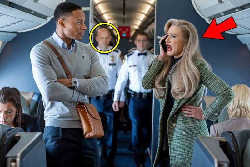 Rich Woman Calls Security on Black Passenger — Shocked When Captain Announces His Real Identity…