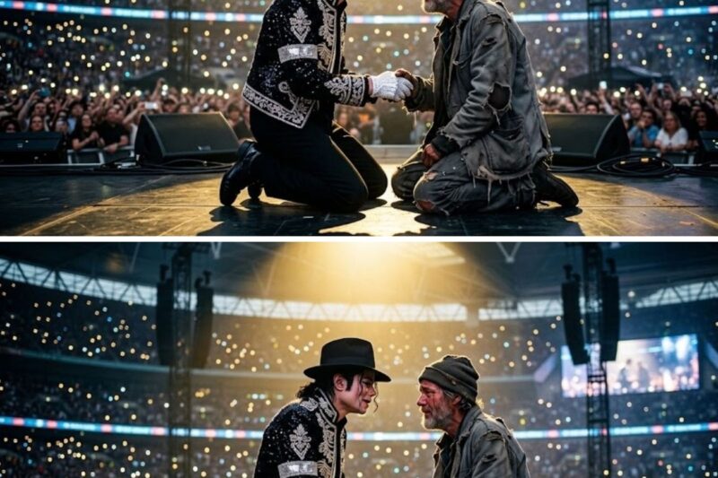 Michael STOPPED Concert Mid Song for Homeless Man — What He Whispered Changed Everything