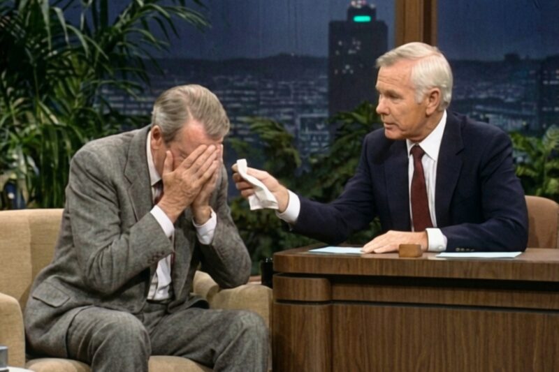 The Audience Expected Jokes—Then a Guest Broke Down and Johnny Carson Did the Unthinkable