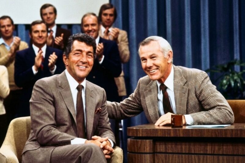 Dean Martin Tried to Make Johnny Carson Drink on Live TV—Then Carson’s Reaction Exposed a Hidden Crisis