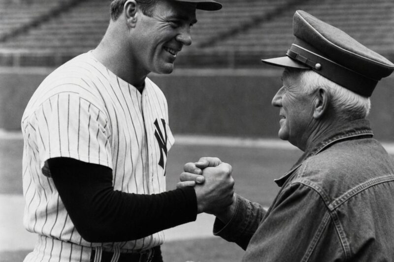 Mickey Mantle STOPPED Practice for Wheelchair Vet—What Happened Next Left 40 Yankees in TEARS 