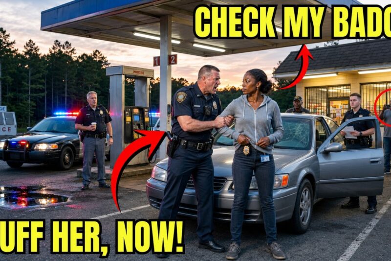 Cops Threaten Black Woman at Gas Station “for Matching Description” — Unaware She’s Undercover FBI