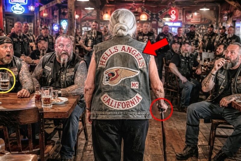 Hells Angels Laughed at the Elderly woman — Until Her Patch Silenced the Entire Room