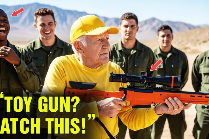 US Marines Laughed at the Old Veteran’s Orange Rifle — Until His 4,000m Shot Alerted the General