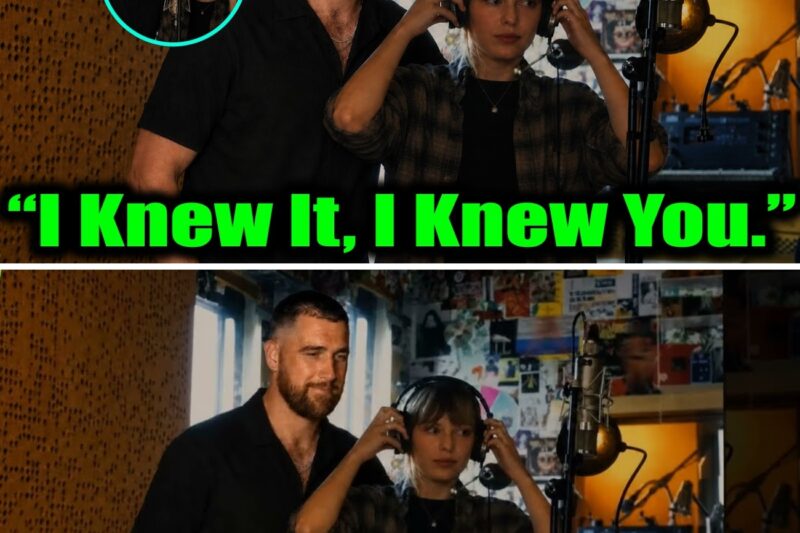 The Silent Anchor: Inside the Intimate Recording Session as Taylor Swift Calls Out Fiancé Travis Kelce Mid-Song