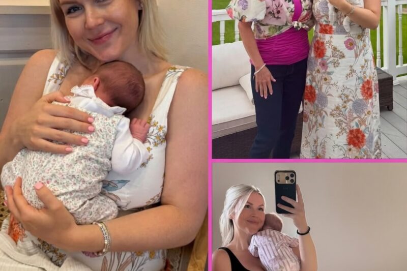 Karoline Leavitt shares adorable new photos as baby daughter Viviana celebrates one-month milestone