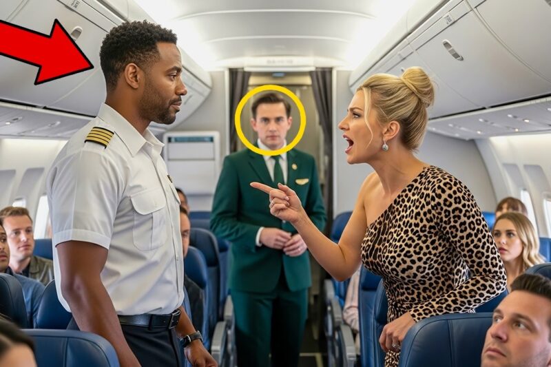 Passenger Says “This Airline Is Too Black” — Silence Falls When Black Co-Pilot Removes His Hat…