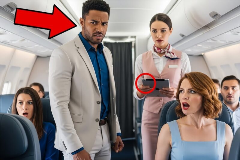 White Woman Steals Black CEO’s Seat— He Grounds the Airline 5 Minutes Later…