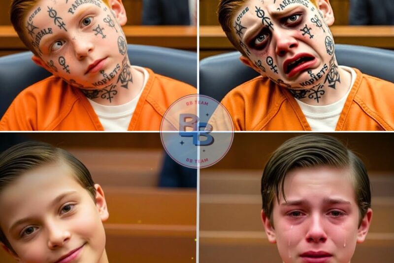 10-year-old is possessed during his trial for burning his mother alive – and then the judge