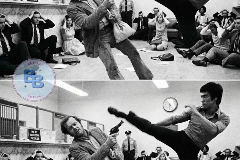 Bruce Lee Was In Bank When Armed Robber Pointed Gun At Cashier — 4 Customers Saw Bruce Move…