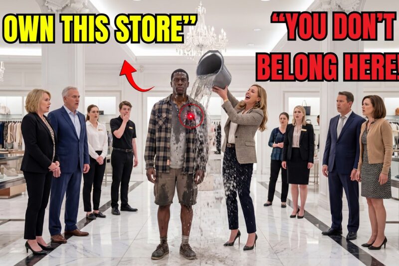 Saleswoman Dumped Mop Water on Shabby Black Man — Turns Out He Was the Undercover CEO of the Store