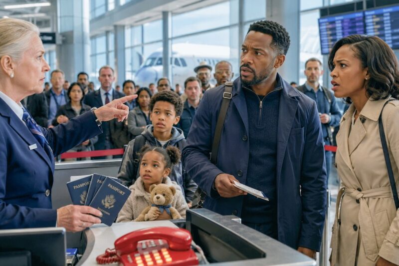 Gate Agent Questioned Black Family’s Passports — Corporate HQ Joined the Call Within Seconds