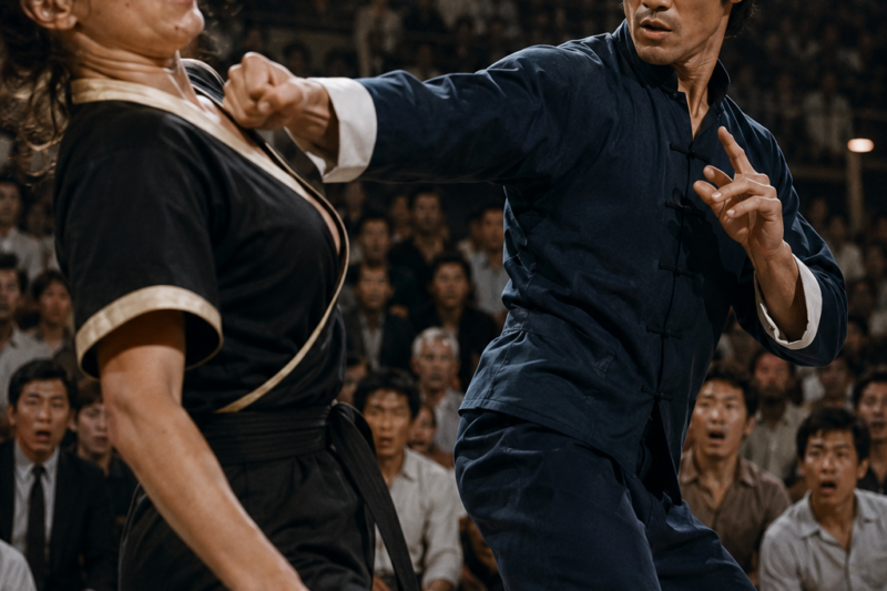 Undefeated for 25 Years — She Challenged Bruce Lee — 8 Seconds Changed Everything