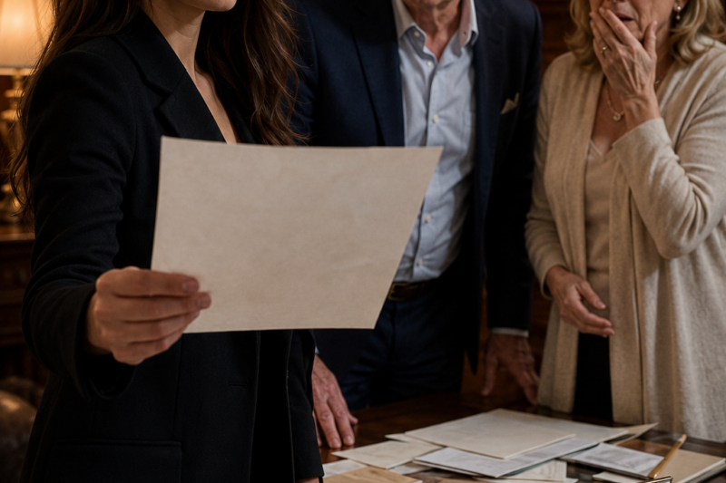 My Parents Cashed Out My Inheritance Without Telling Me—But I Held the Final Document