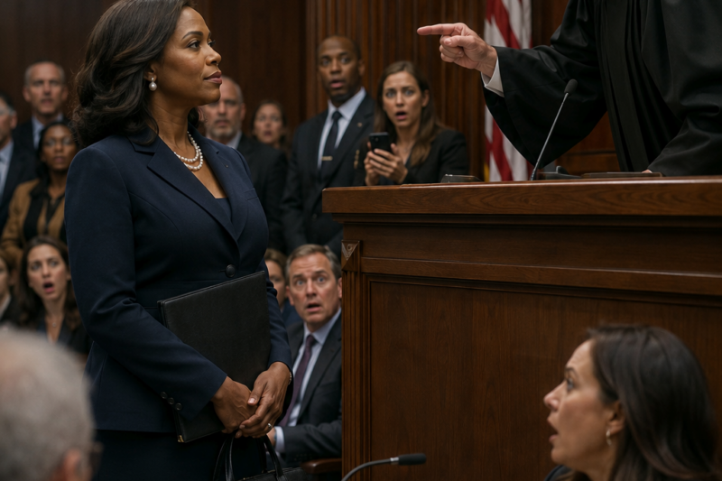 Judge Disrespected a Black Woman—Not Knowing She Controlled His Career