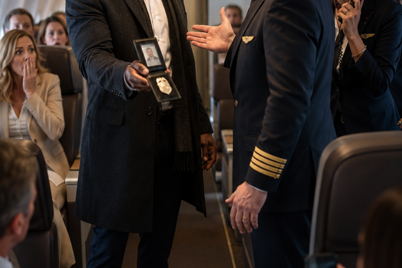 Pilot Demands Black Passenger Leave the Plane—Cabin Stunned When Government ID Is Revealed