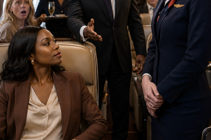 Flight Attendant Refused Service to a Black Passenger — Justice Arrived Two Minutes Later