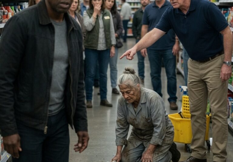 Undercover Black CEO Found His Elderly Janitor on Her Knees—Then Learned the Painful Truth