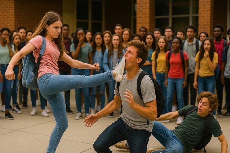 They Thought the Quiet Girl Was an Easy Target—Then Her Hidden Fighting Skills Shocked the Whole School