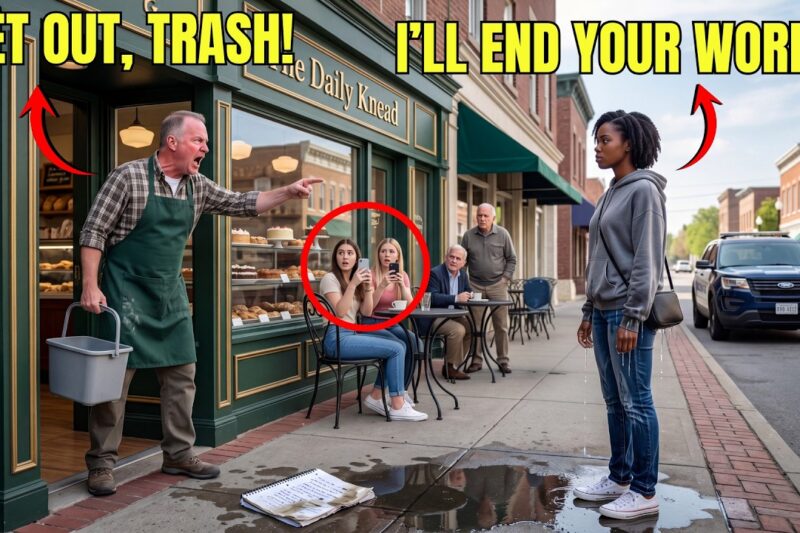 Bakery Owner Dumped Mop Water on Black Girl — Only for 60 Seconds Later, His Whole World Collapsed