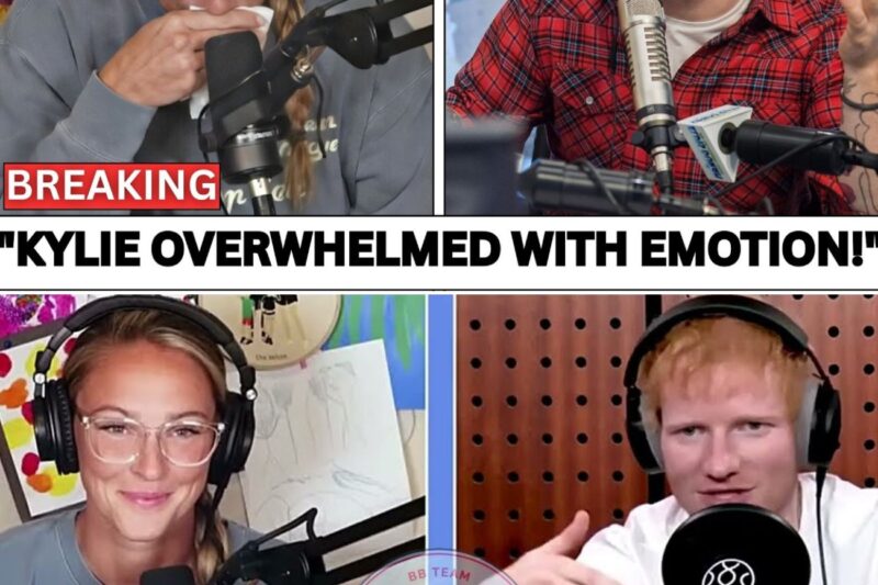 Tears in the Studio: Ed Sheeran’s Raw Confessions About His Decade-Long Bond With Taylor Swift Leave Kylie Kelce Deeply Moved