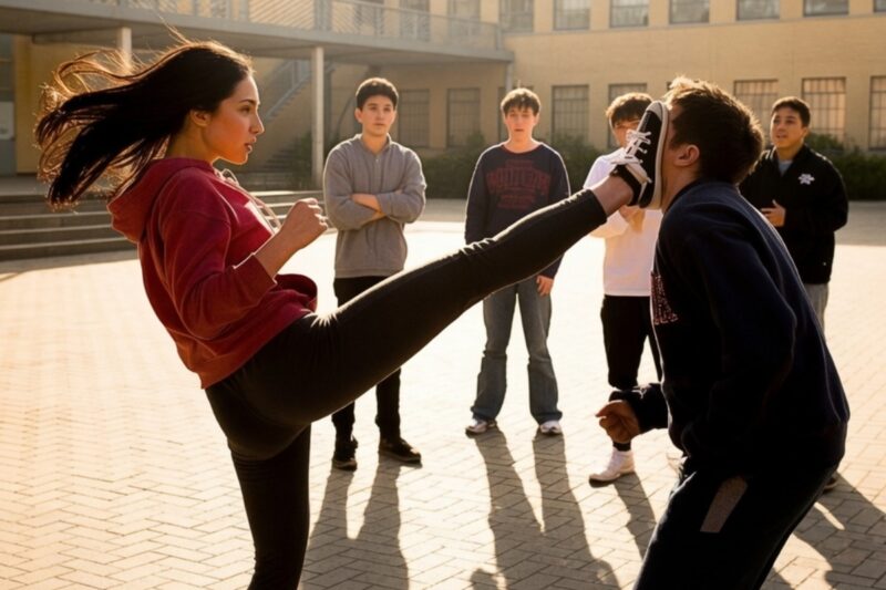 A Bully Crossed the Line in Front of Everyone—And the Quiet Girl Finally Stopped Holding Back