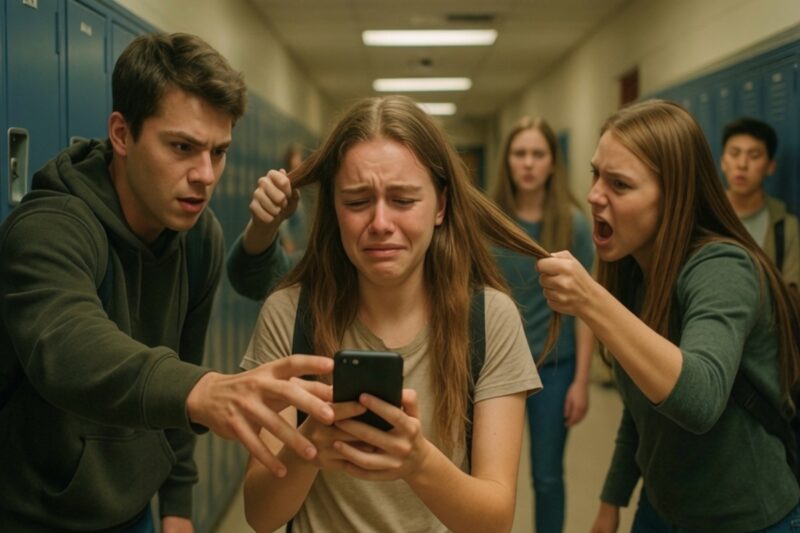 A Bully Crossed the Line in Front of Everyone—And the Quiet Girl Finally Stopped Holding Back