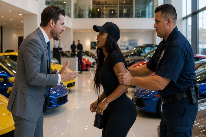 A Black Woman Was Ordered Out of a Luxury Car Dealership After Asking About a $180,000 SUV—But the Folder She Left on the Sales Desk Made the Manager Call Everyone Back