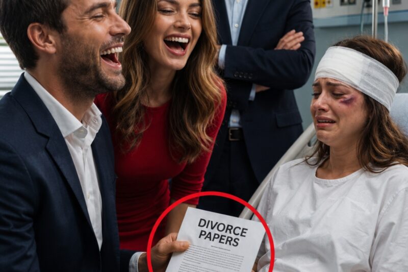 Unaware Her Father Was a Secret Trillionaire Who Bought His Company, Husband Signed Divorce Papers on Her Hospital Bed