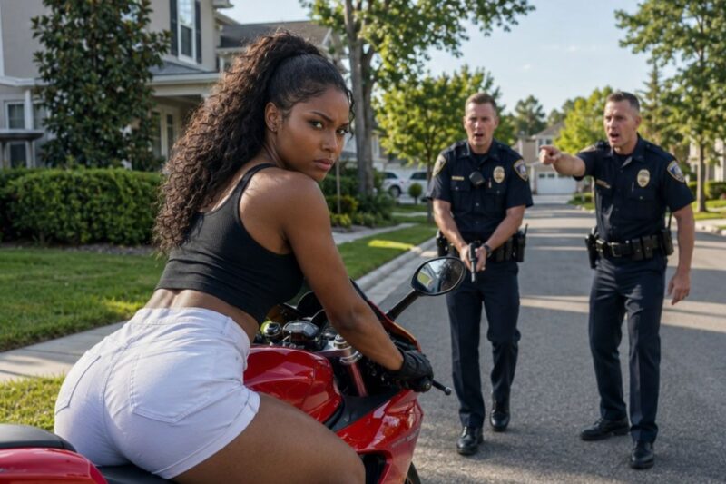 Police Stopped a Black Woman Riding Her Bike at Dawn and Claimed She Matched a Suspect—But When One Officer Grabbed Her Arm, Her Military Reflexes Exposed a Truth the Department Wanted Buried