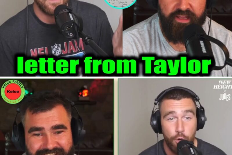 The Draft of Destiny: Travis Kelce Leaves Brother Jason Speechless Over the Shocking, Handwritten Origins of His Taylor Swift Romance