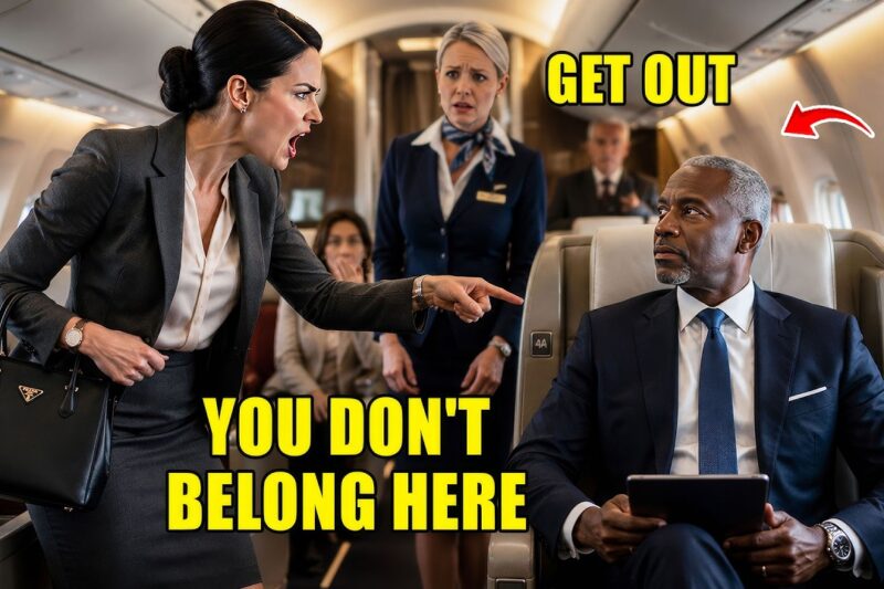 Rich Woman Shouted In a Black Man’s Face on a Plane—Unaware He Owns 75% Of Her Company 