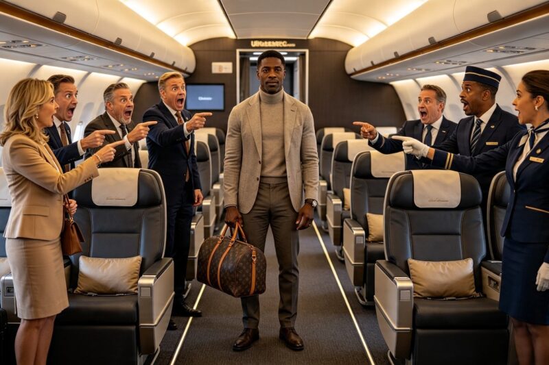 They Called a Black Man “Too Poor for Business Class” — Then He Did the Unthinkable