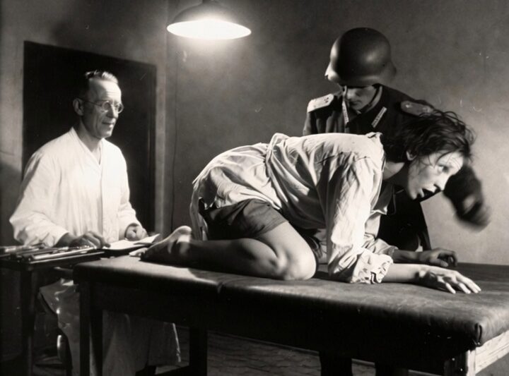 The five medical examinations imposed on French prisoners by the Germans were horrific.